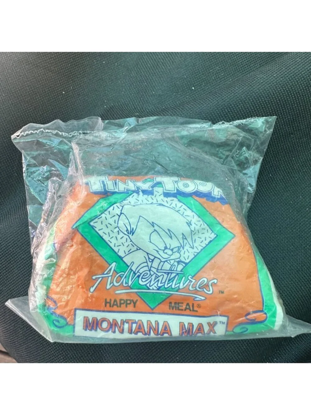 Vintage 1990 McDonald’s Tiny Toon Montana Max Happy Meal Toy Sealed - Picture 1 of 11